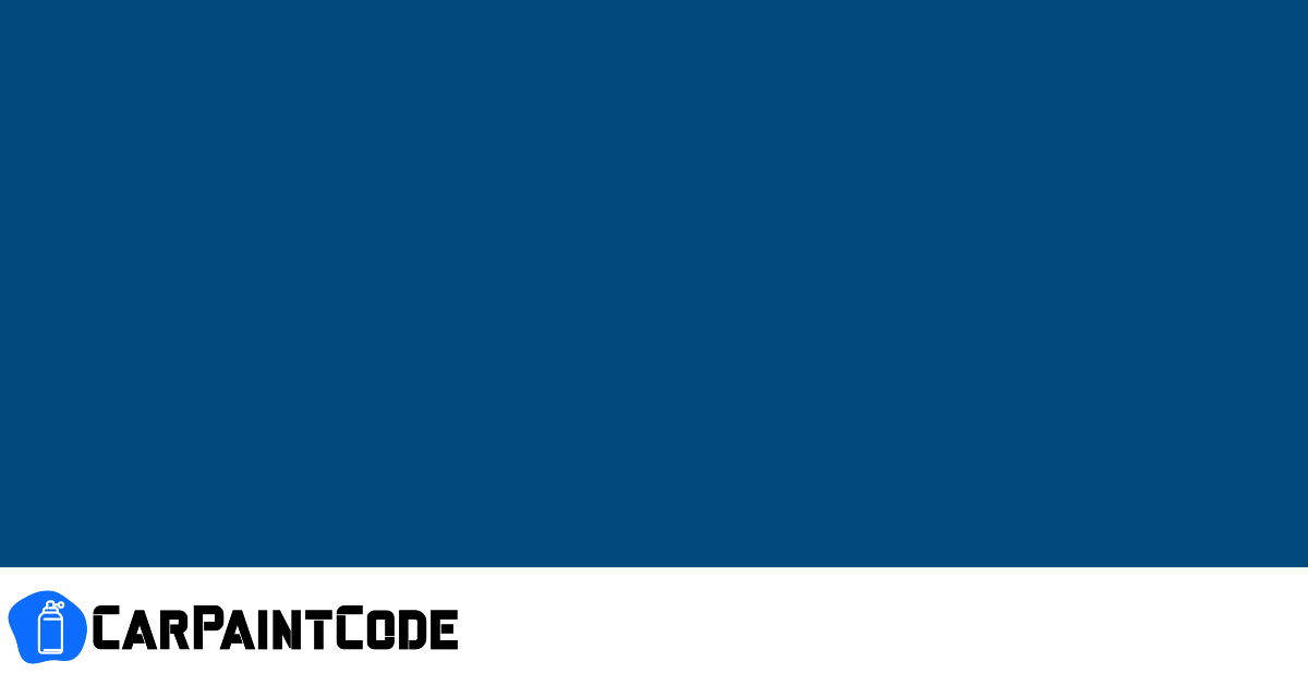 15L, 15U, 264 Breeze / porto blue - paint code for OPEL ASTRA 1990 ...