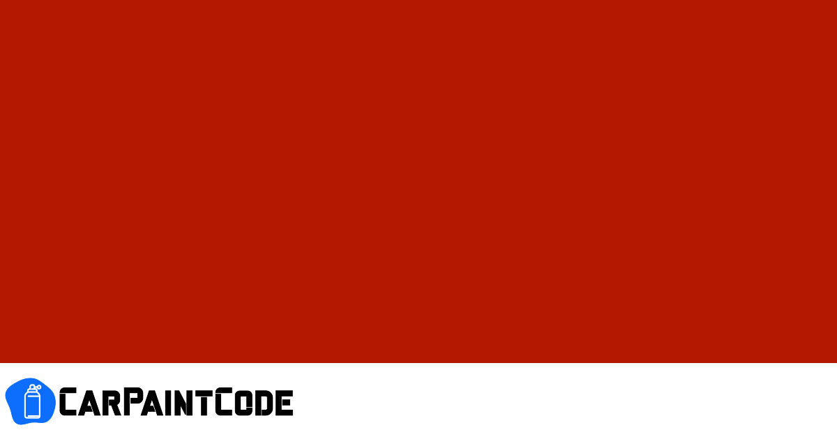 Paint Code G6 G6 Marsrot ii - paint code for VOLKSWAGEN GOLF 1980 - 1988 ...